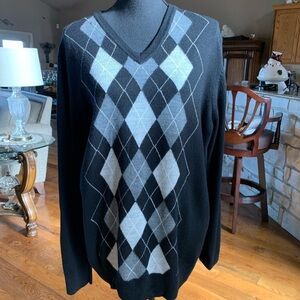 𝅺Mens Merona Black Wool Sweater‎